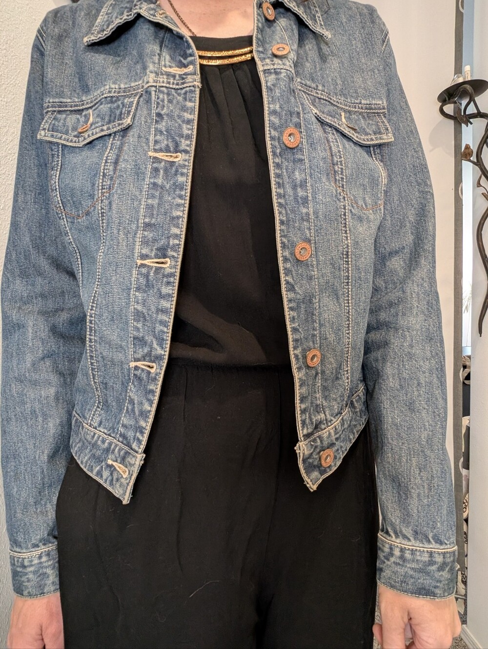 GAP Women's Classic Blue Jean Jacket